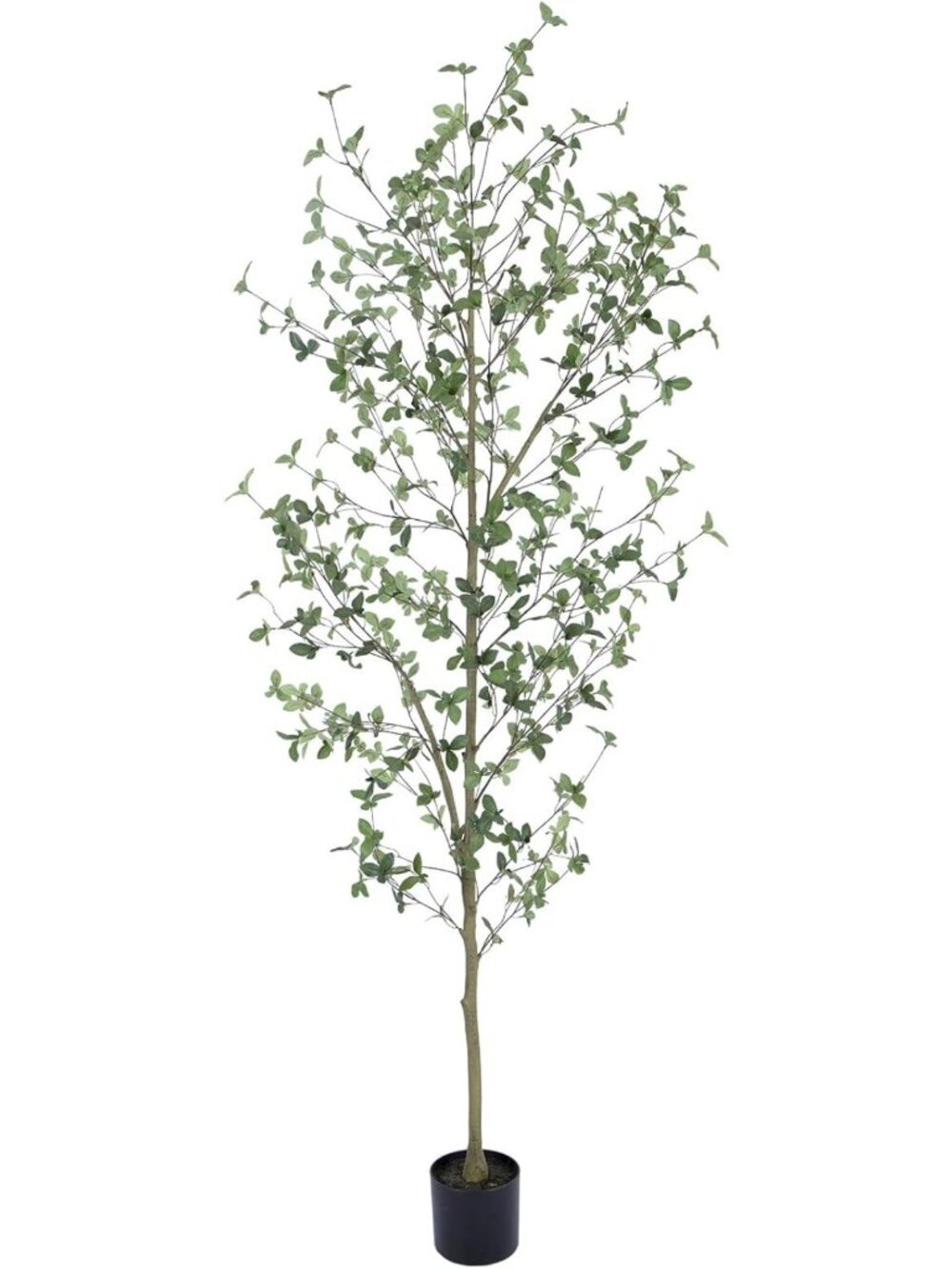 7ft Faux Quince Leaf Tree - Lifelike Indoor/Outdoor Decor for Home & Garden